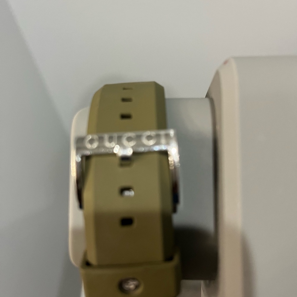 Olive and silver Gucci in good condition